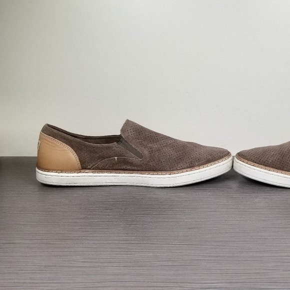 UGG Adley Slip-On Sneaker, Taupe Suede, Womens Size 9 M / 40 - Picture 6 of 10